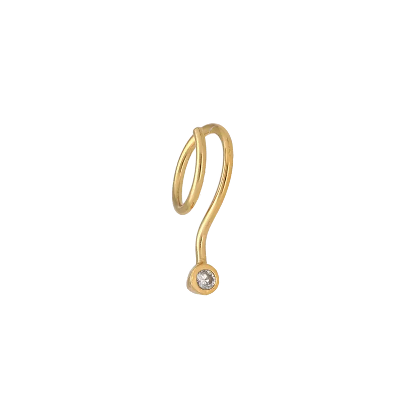 Pendientes oro espiral Eva