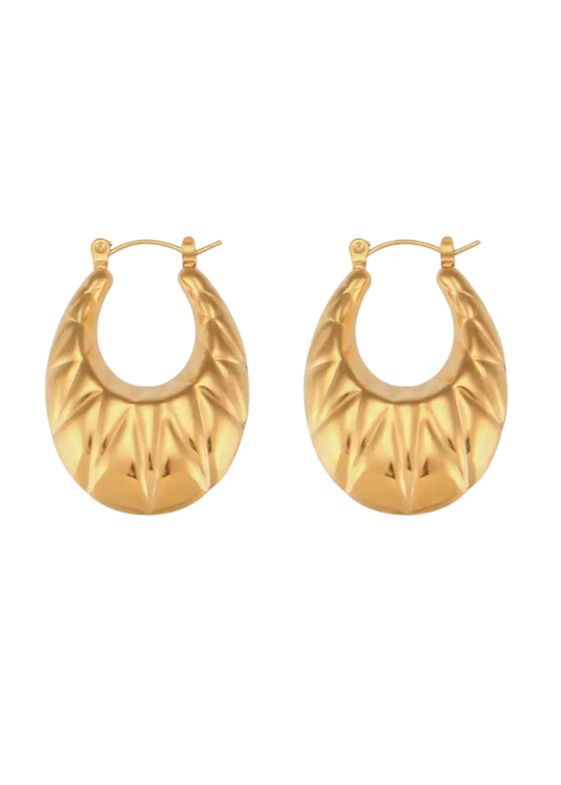 Pendientes oro Savanna