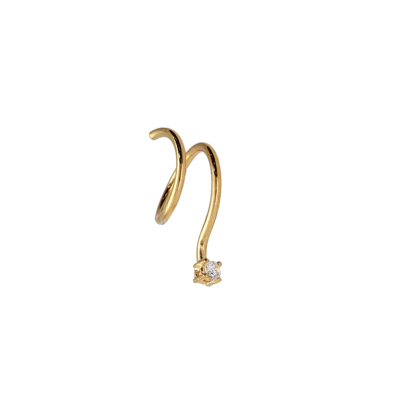 Pendientes piercing oro Patricia