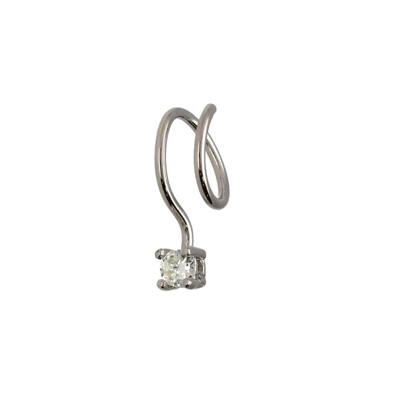 Pendientes piercing plata Patricia