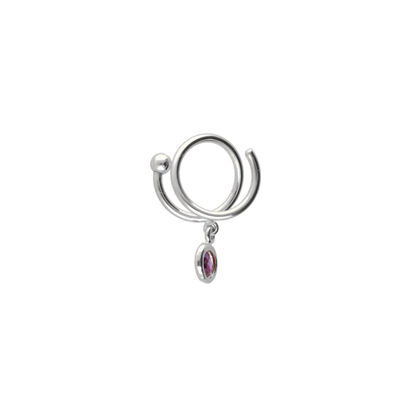 Pendientes plata Dana
