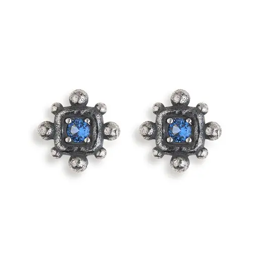 Pendientes Plata de Palo Runas WE140X