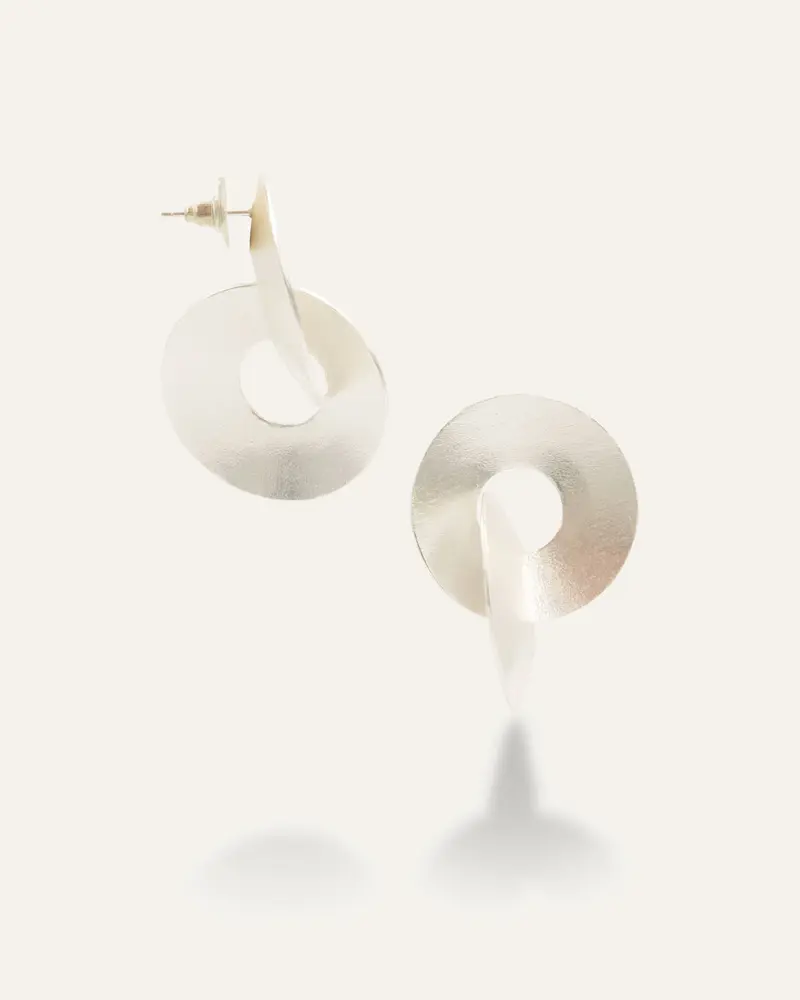 Pendientes Plateados Dabal