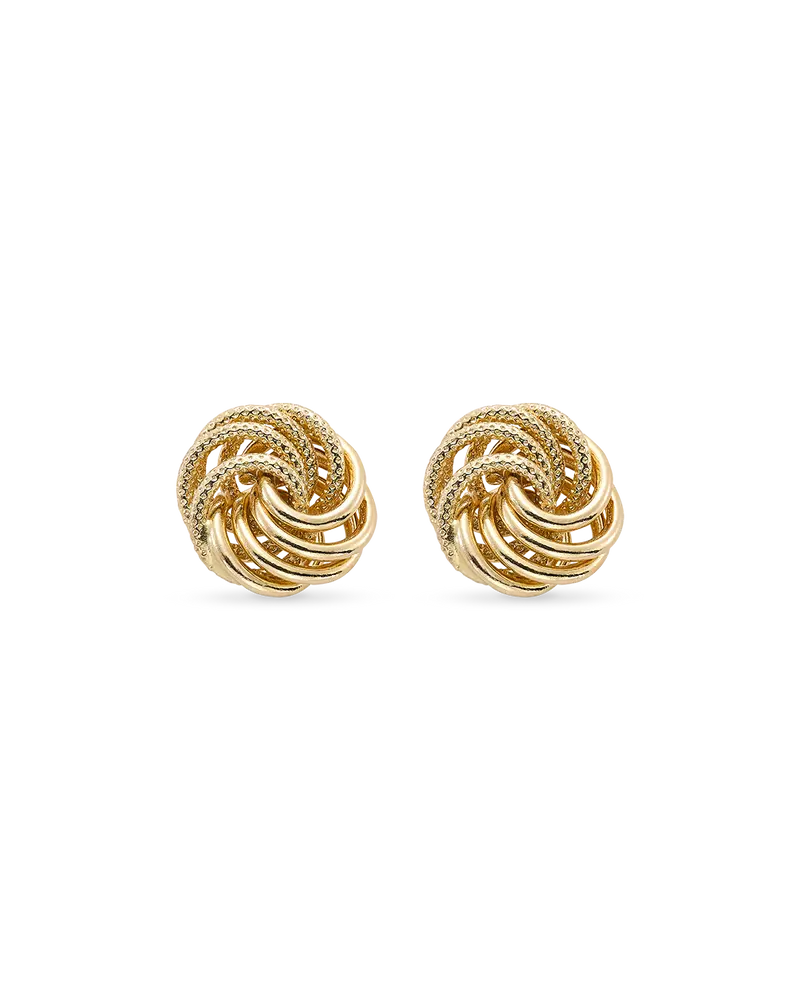 Pendientes Rosales P, oro
