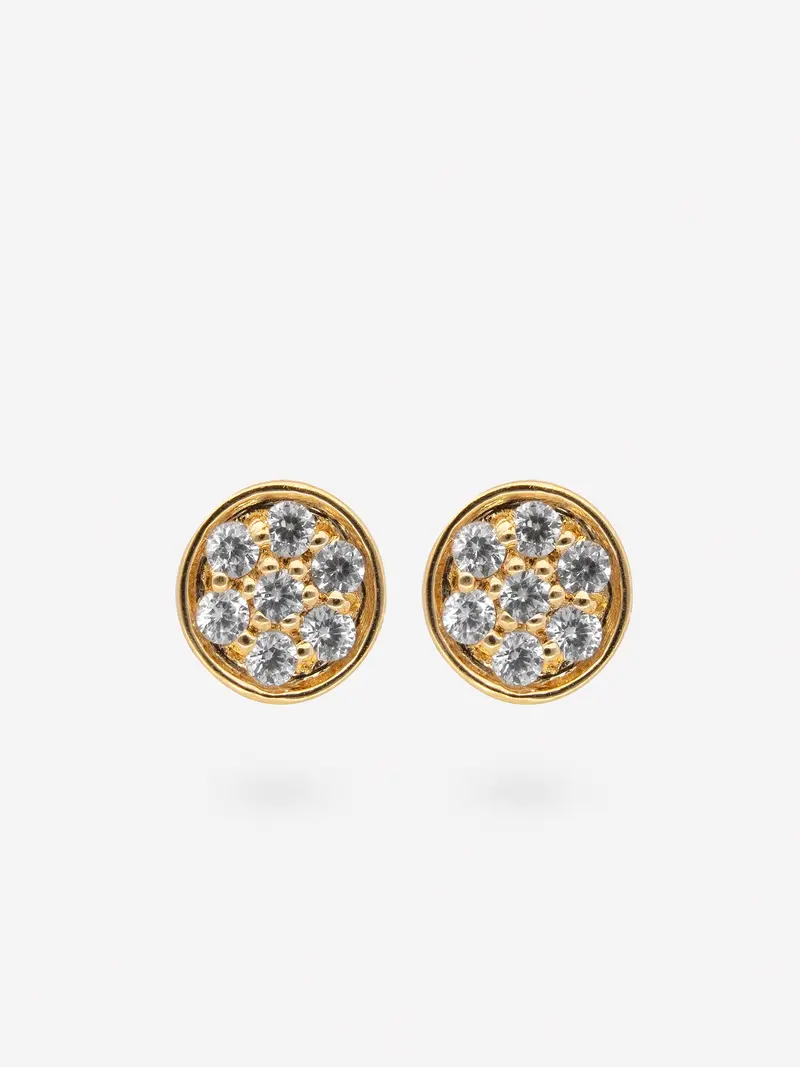Pendientes Rosetón