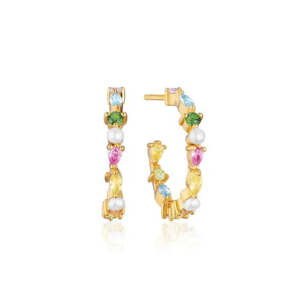 Pendientes Sif Jakobs Adria Creolo Medio SJ-E12235-PCZ-YG