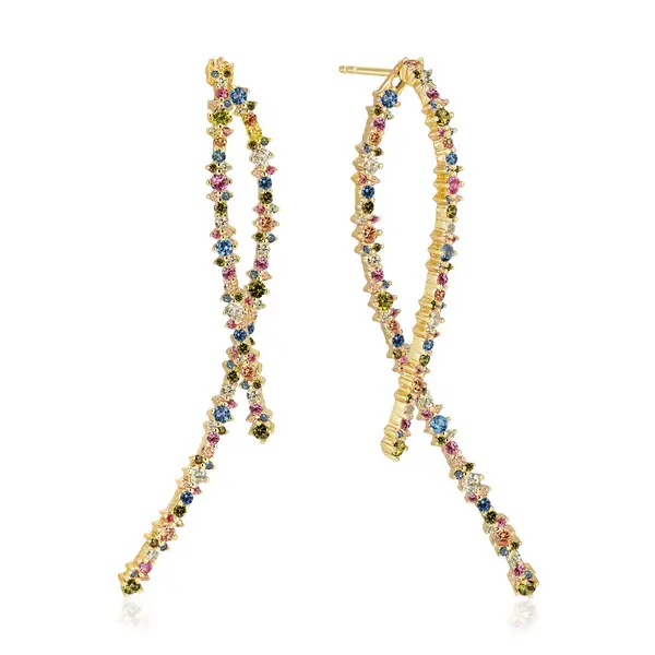 Pendientes Sif Jakobs Livigno Lungo SJ-E2368-XCZ-YG