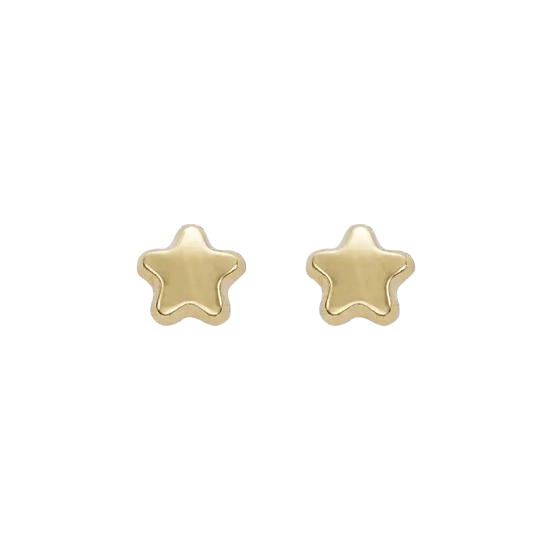 Pendientes Star, oro