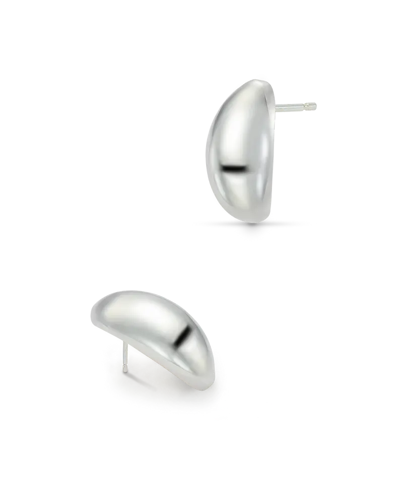 Pendientes Ston, plata