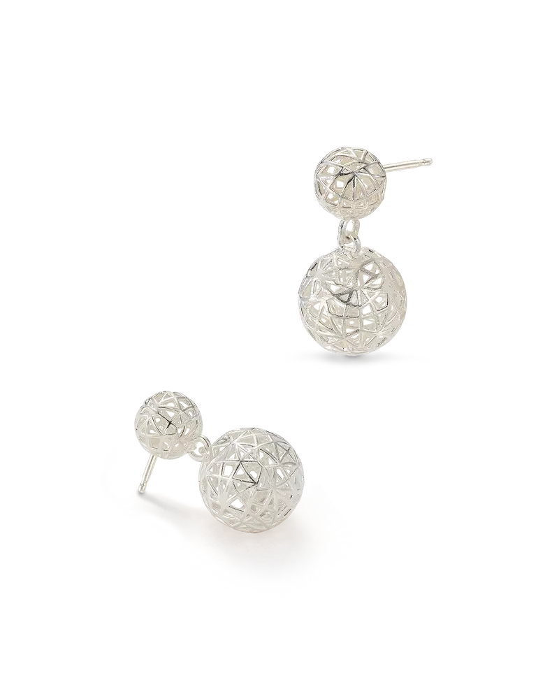Pendientes Urales, plata