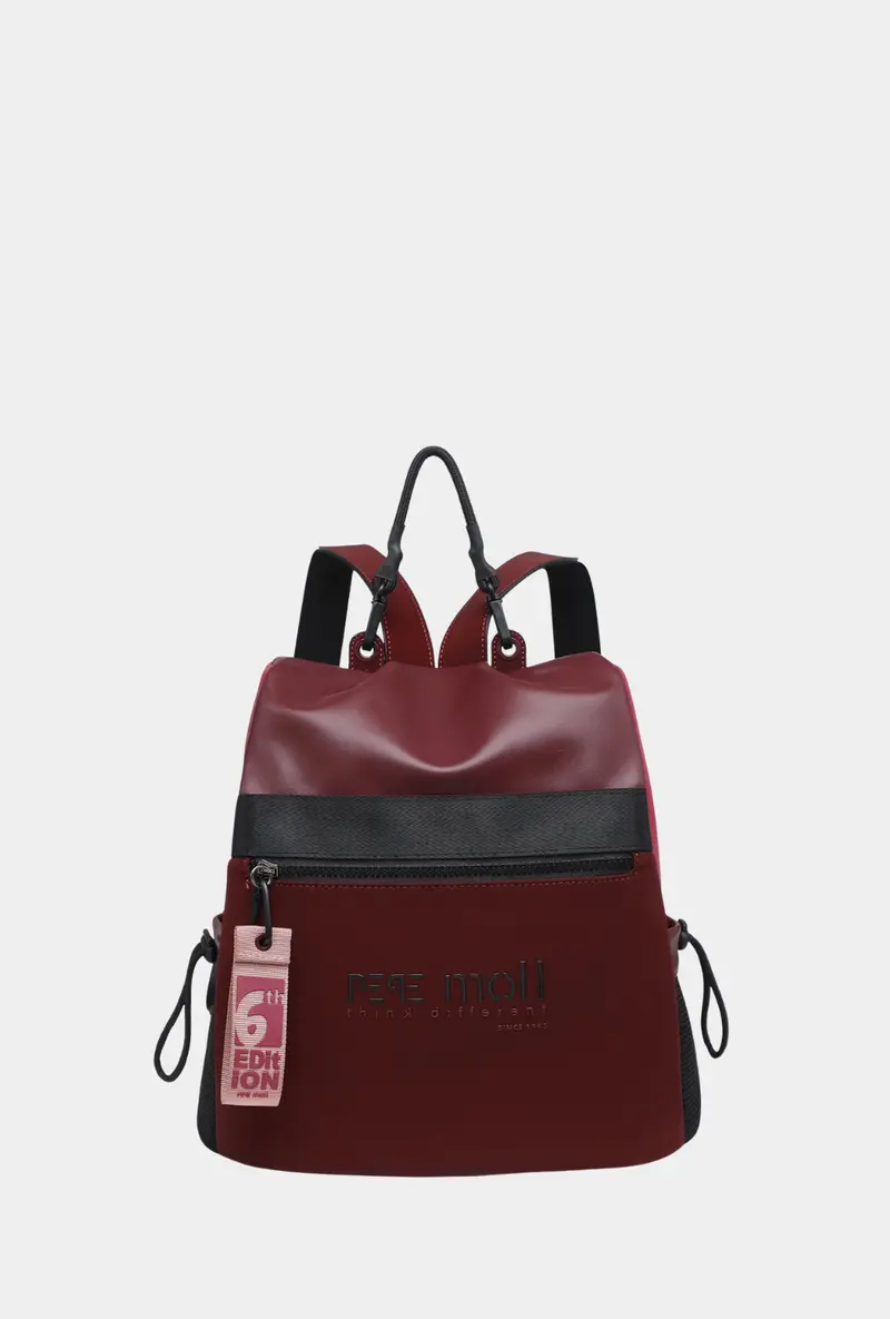 Pepe Moll Mochila Antirrobo Hester Burdeos
