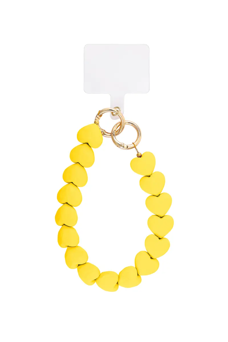 Phone Strap Corazón Sol | Correa para Móvil
