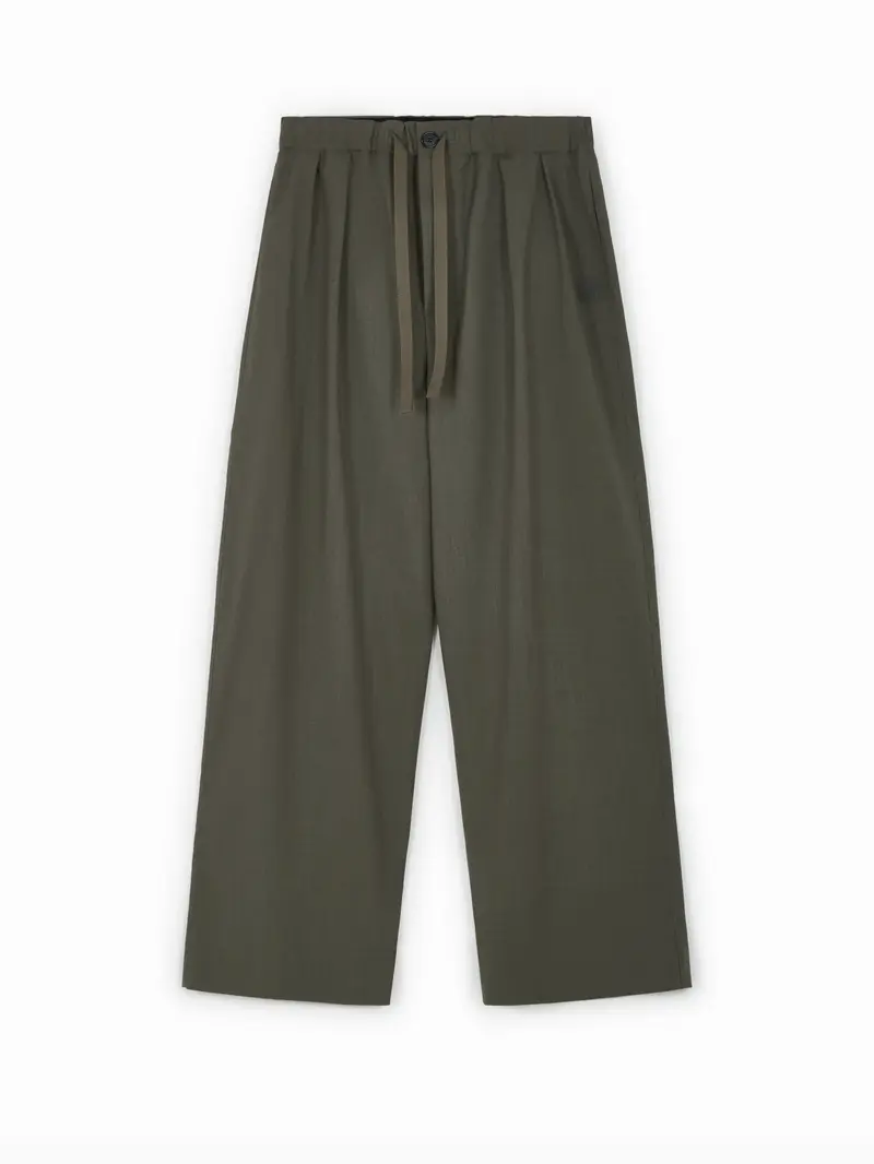 Pinstripe trousers