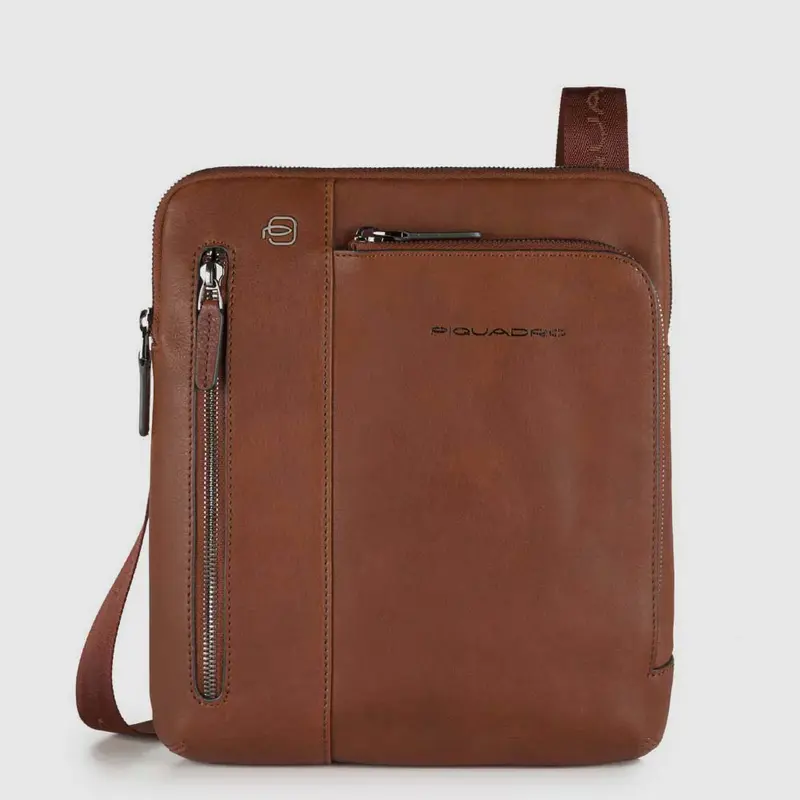 PIQUADRO BOLSO BANDOLERA PARA IPAD BLACK SQUARE