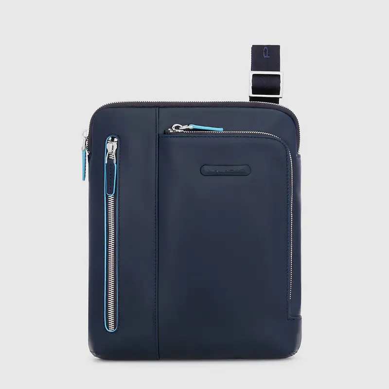 PIQUADRO BOLSO BANDOLERA PARA IPAD BLUE SQUARE