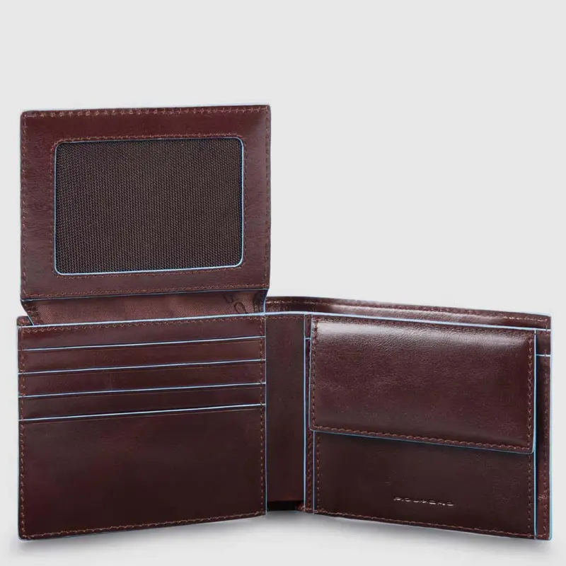 PIQUADRO CARTERA DE HOMBRE CON PORTADOCUMENTOS BLUE SQUARE