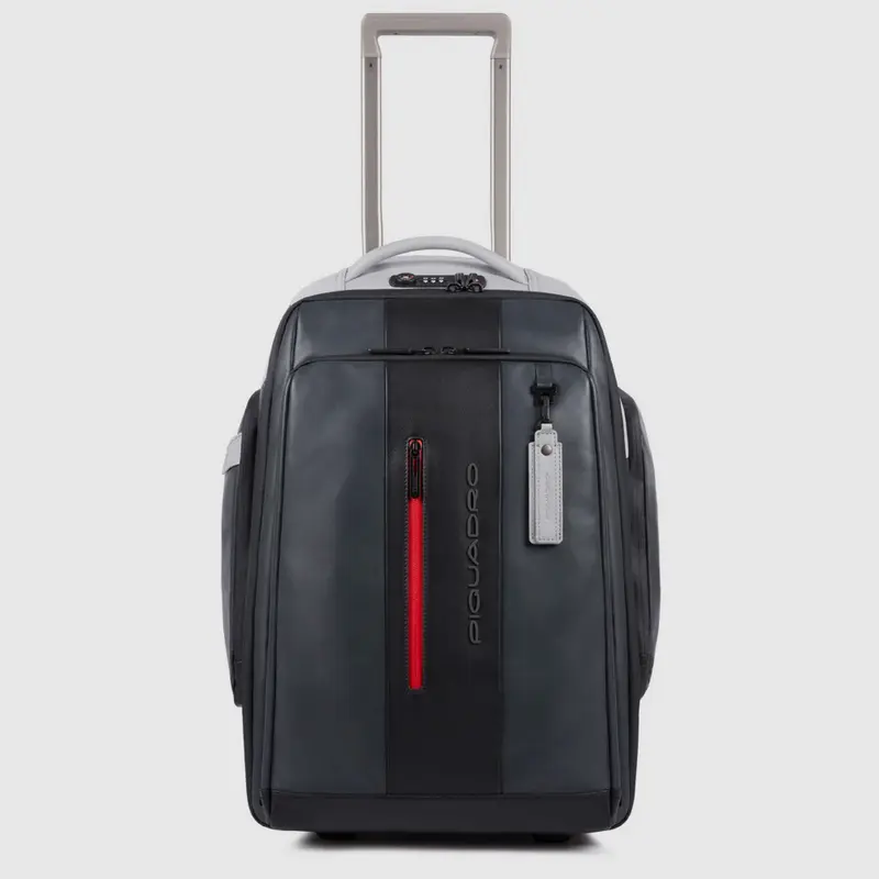 PIQUADRO MALETA DE CABINA ADAPTABLE A MOCHILA