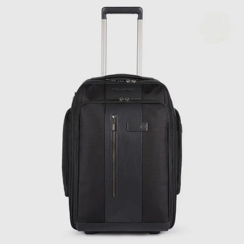 PIQUADRO Mochila de viaje BRIEF 2 con ruedas para portátil 15,6"