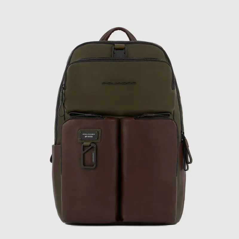 PIQUADRO MOCHILA HOMBRE 14" CON FUNDA IMPERMEABLE HARPER