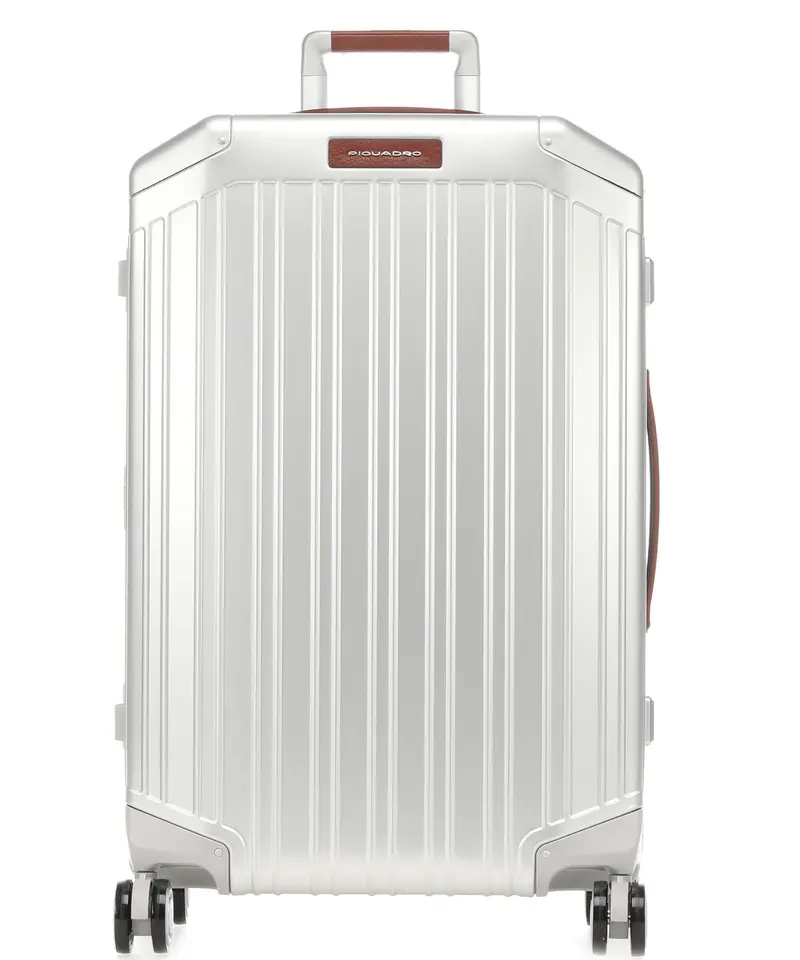 PIQUADRO TROLLEY RIGIDO 69CM PQ-ALU - COLLEZIONE ALUMINIO