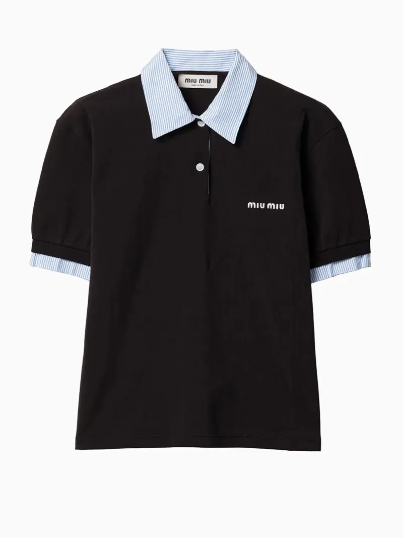 Piquet polo shirt