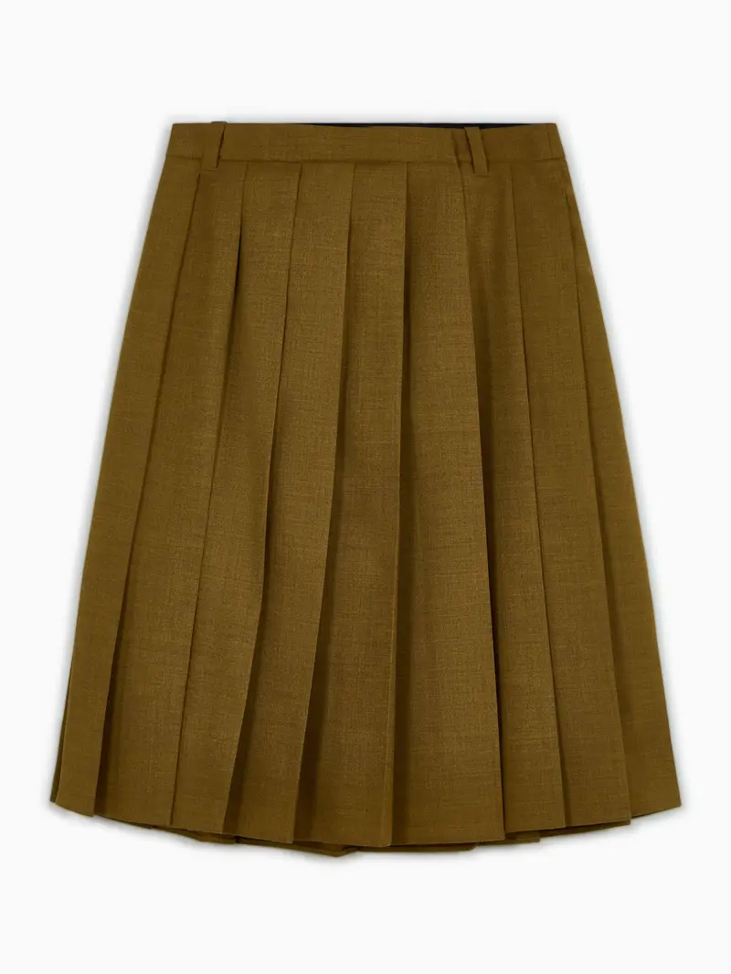 Pleated skirt