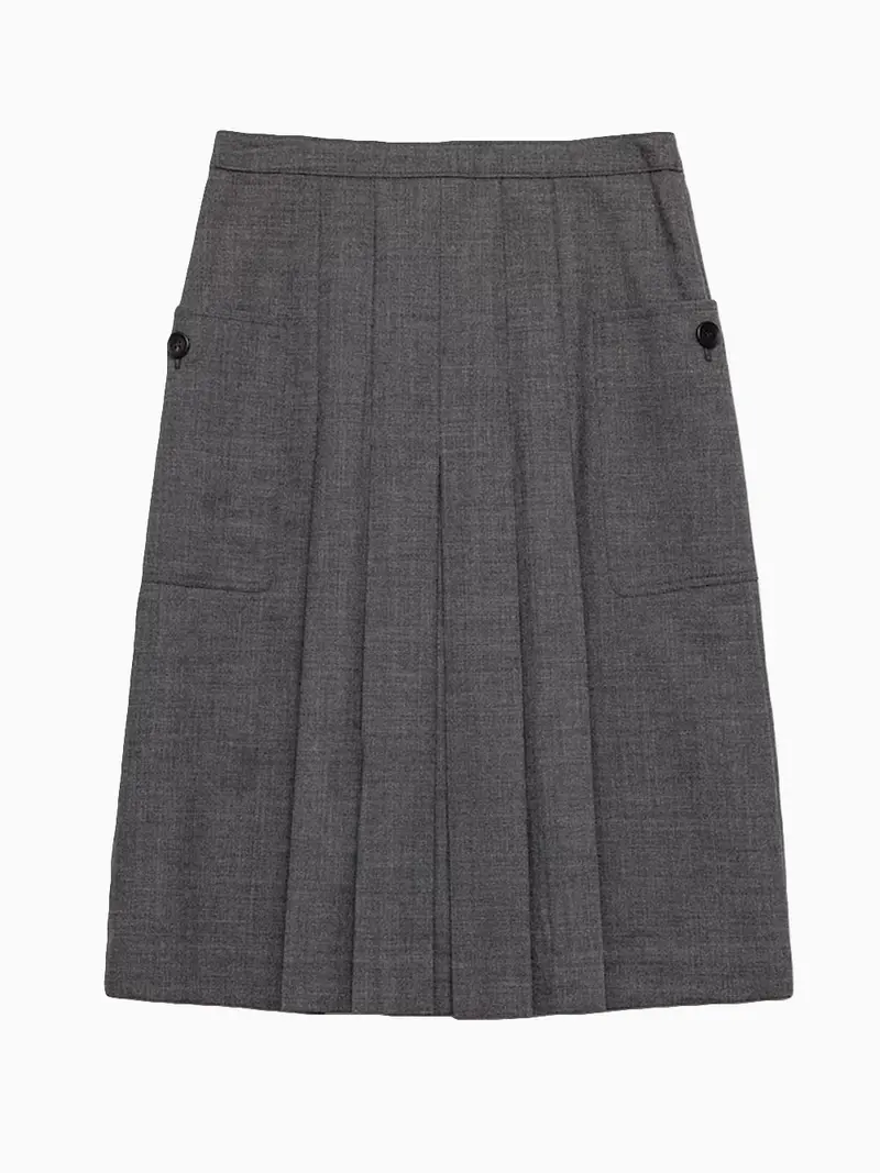 Pleated skirt