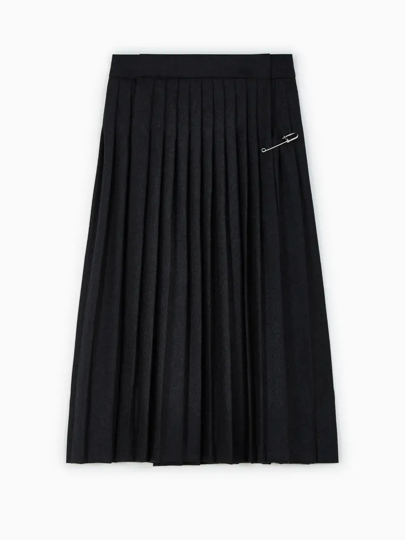 Pleated skirt