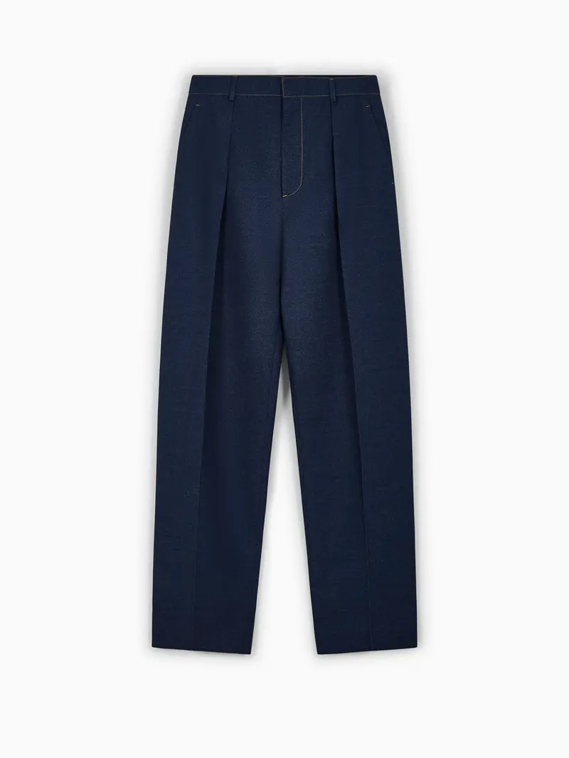 Pleated trousers