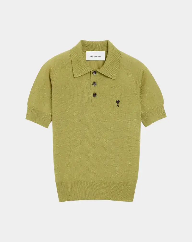Polo Ami Paris Wool Ami de Coeur