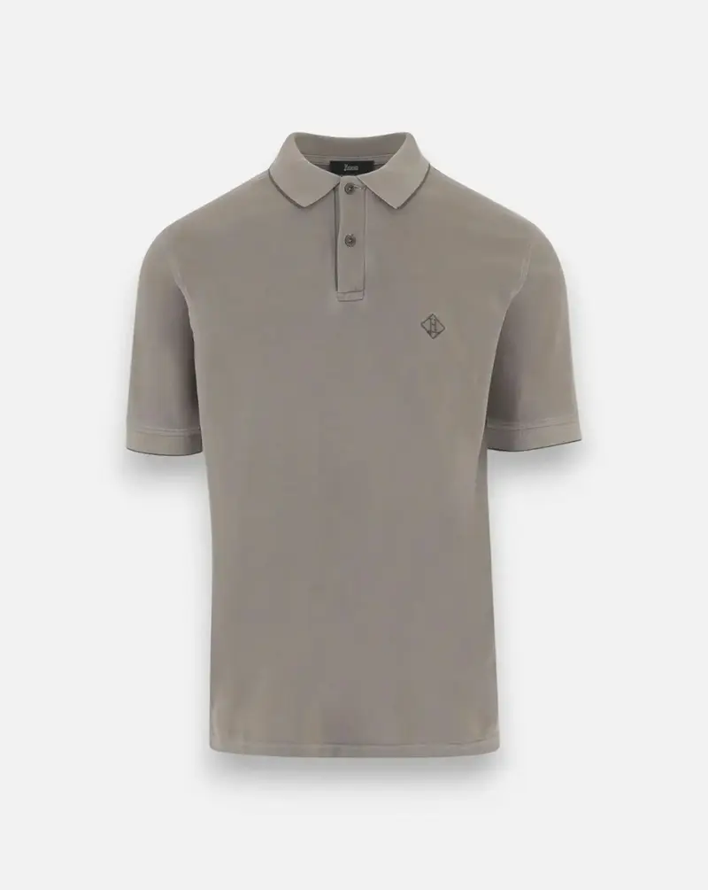 Polo Herno Knitted Polo Shirt