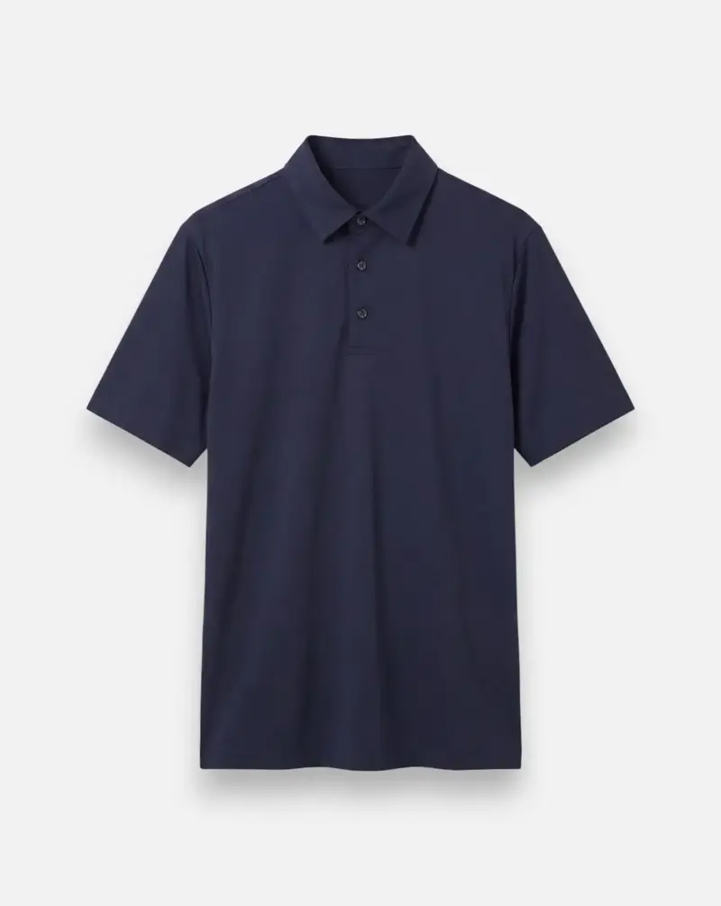 Polo Herno Mens Knitted polo shirt