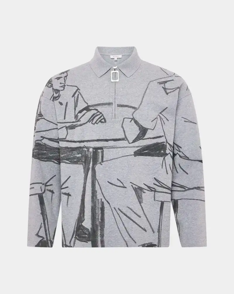 Polo Jw Anderson Printed Rugby
