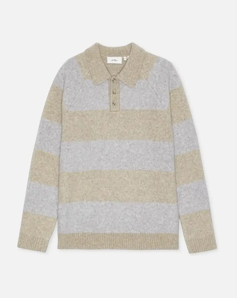 Polo Les Deux Striped Melange Knitted