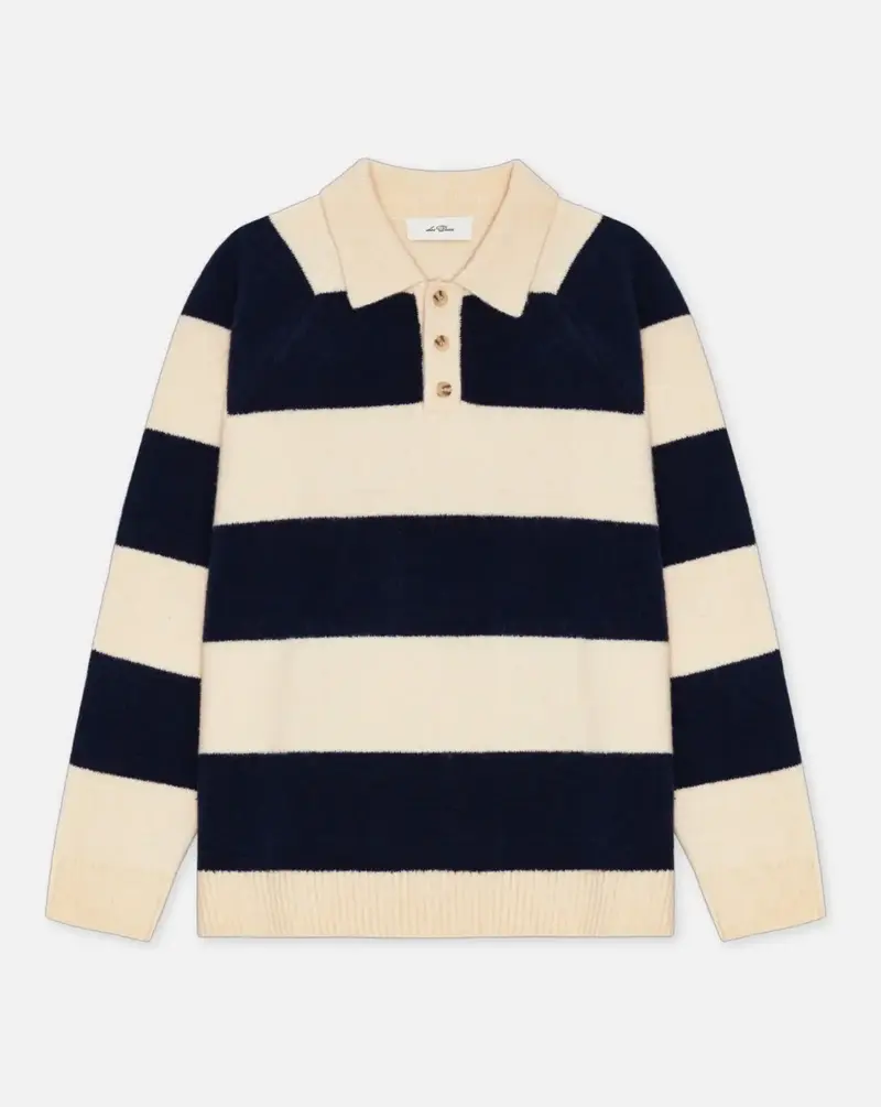 Polo Les Deux Striped Melange Knitted