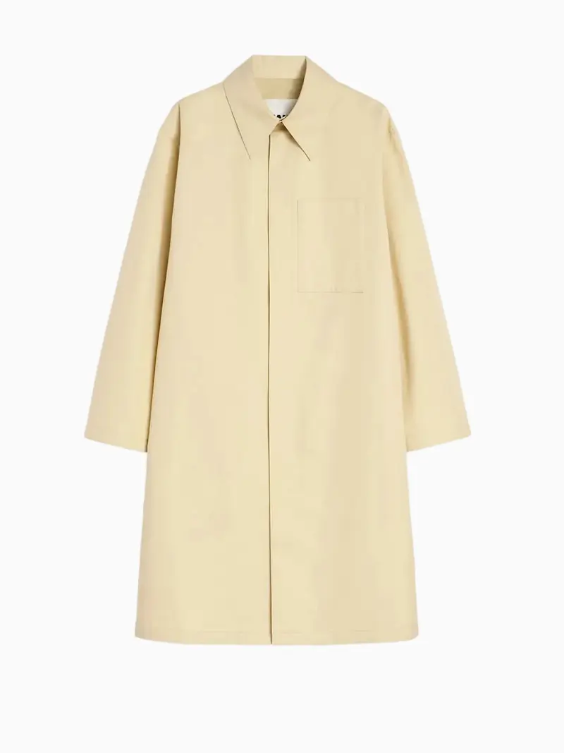 Poplin coat