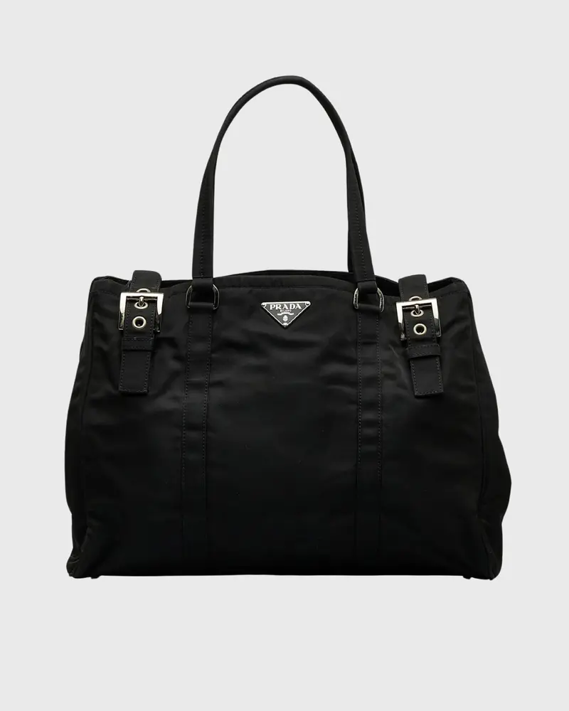 Prada tote bag nylon negra