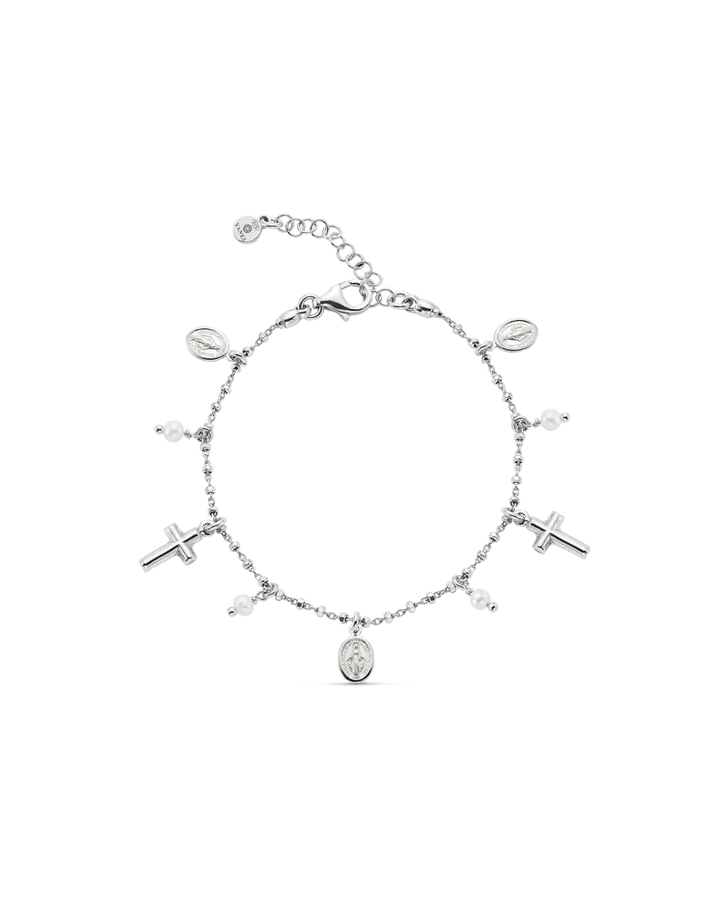 Pulsera Azalia, plata