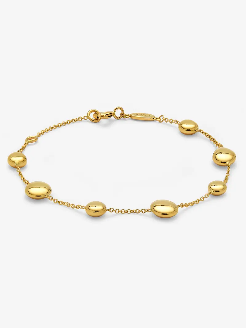 Pulsera de oro amarillo de 18K