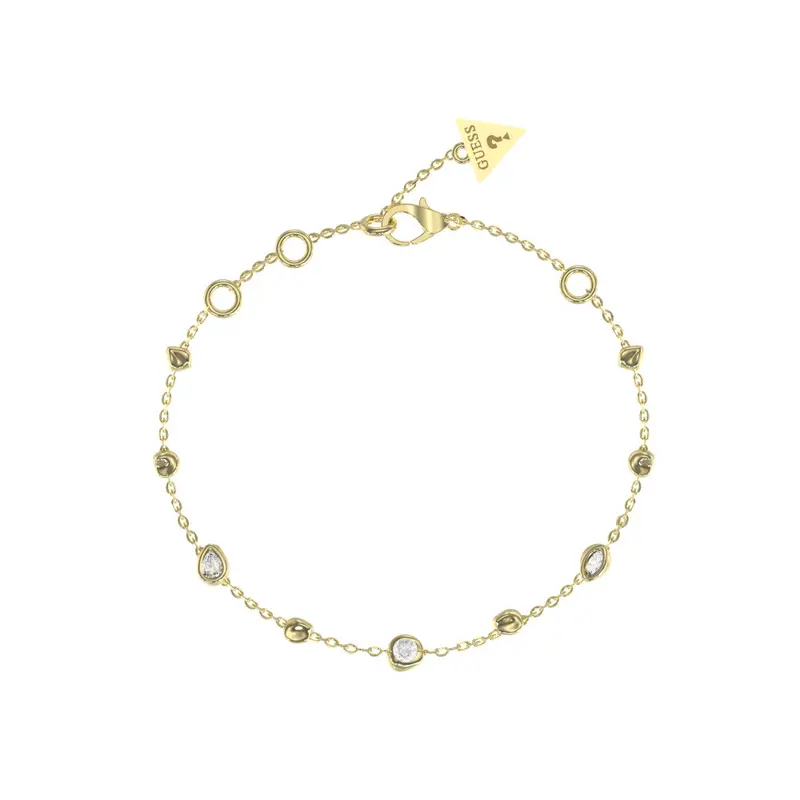 Pulsera Guess Panarea JUBB05183JWYGS para mujer en acero dorado
