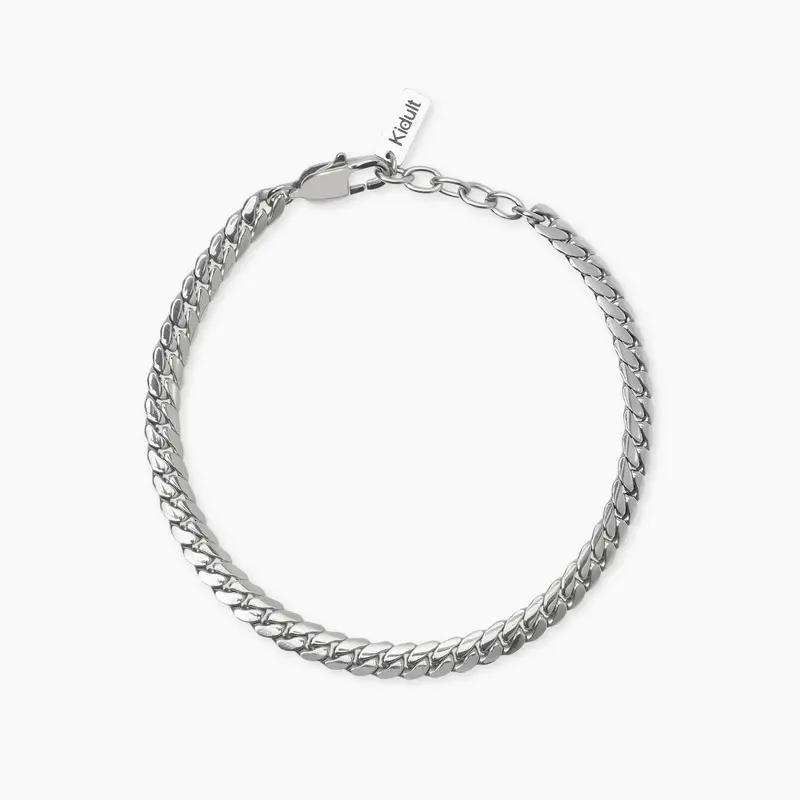 Pulsera Kidult con cadena barbada plana 831084
