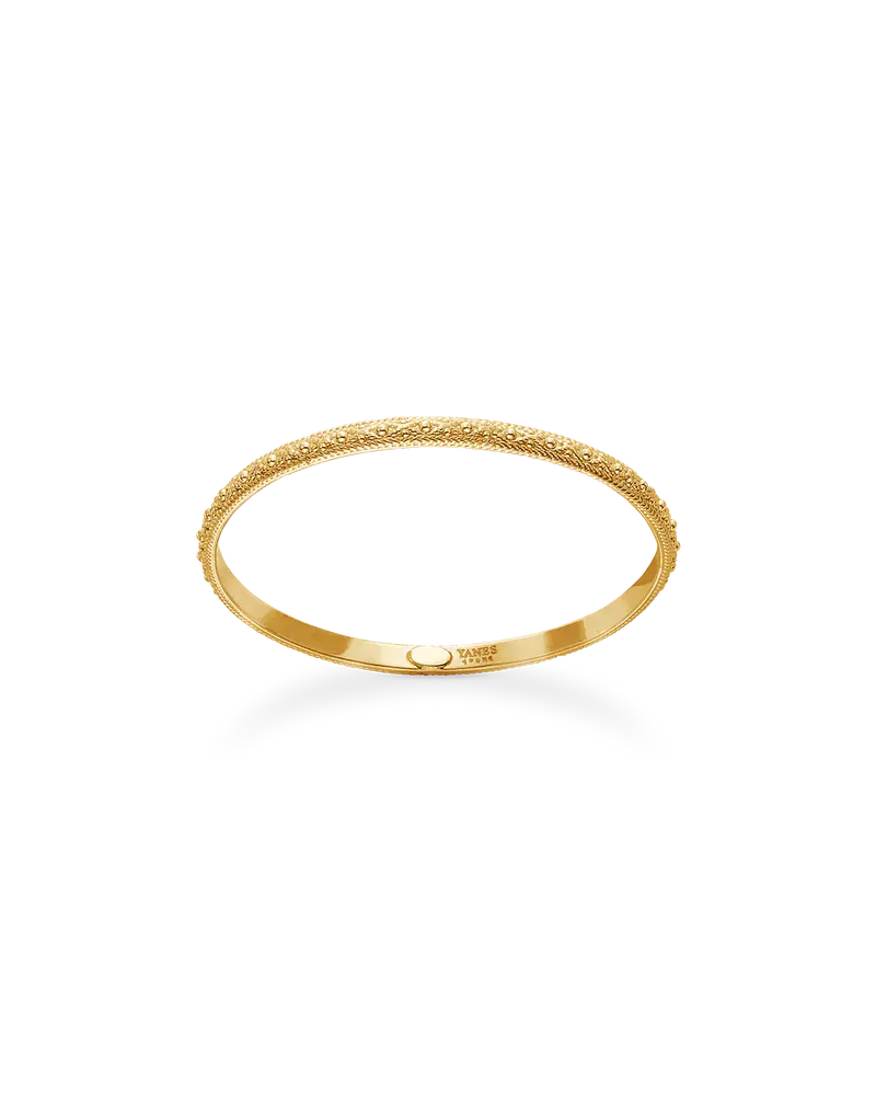 Pulsera Mencía, plata dorada