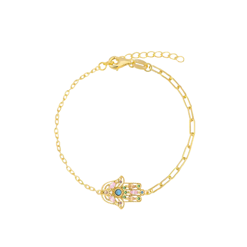 Pulsera oro Mano de Fátima