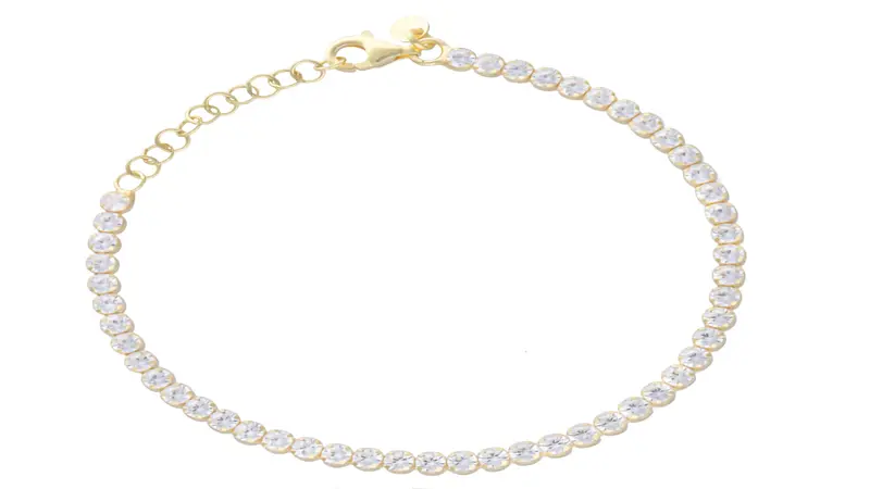 Pulsera Riviera Classic Gold 3mm