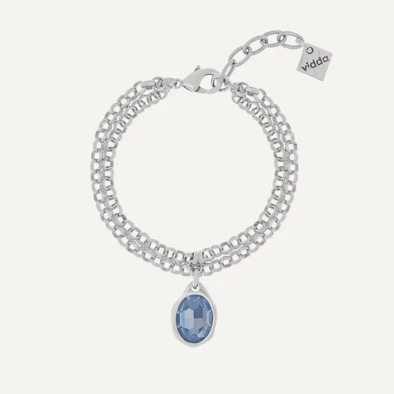Pulsera suite denim ignite cristal Swarovski - Vidda jewelry
