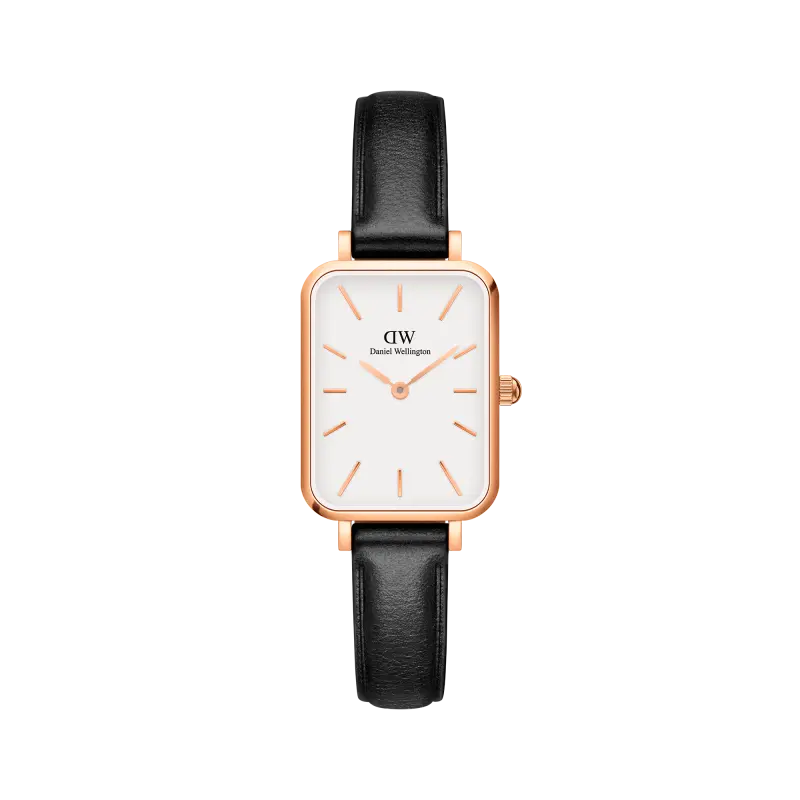 Quadro 20x26mm Sheffiedl Rose Gold White