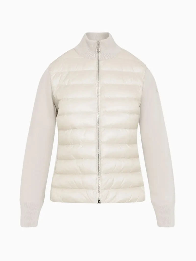 Quilted cardigan