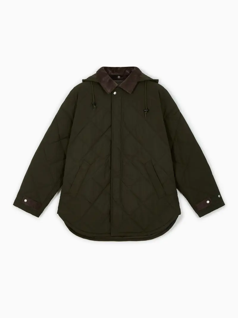 Quilted parka
