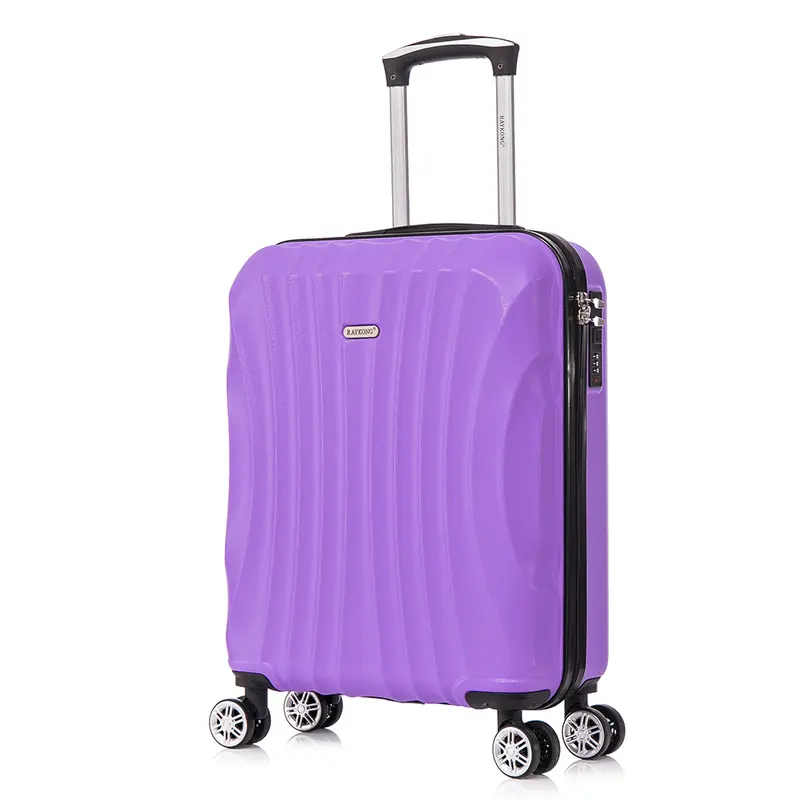 Raykong Maleta Cabina ABS 55x40x20cm (44L) - 20 Pulgadas Morada - Waves