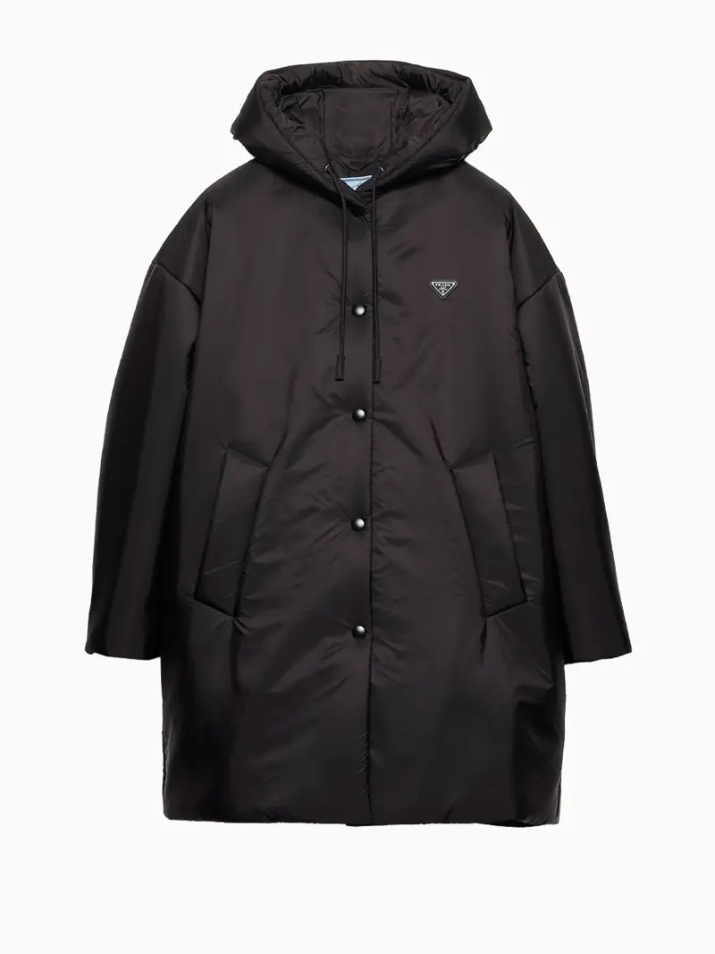 Re-Nylon raincoat